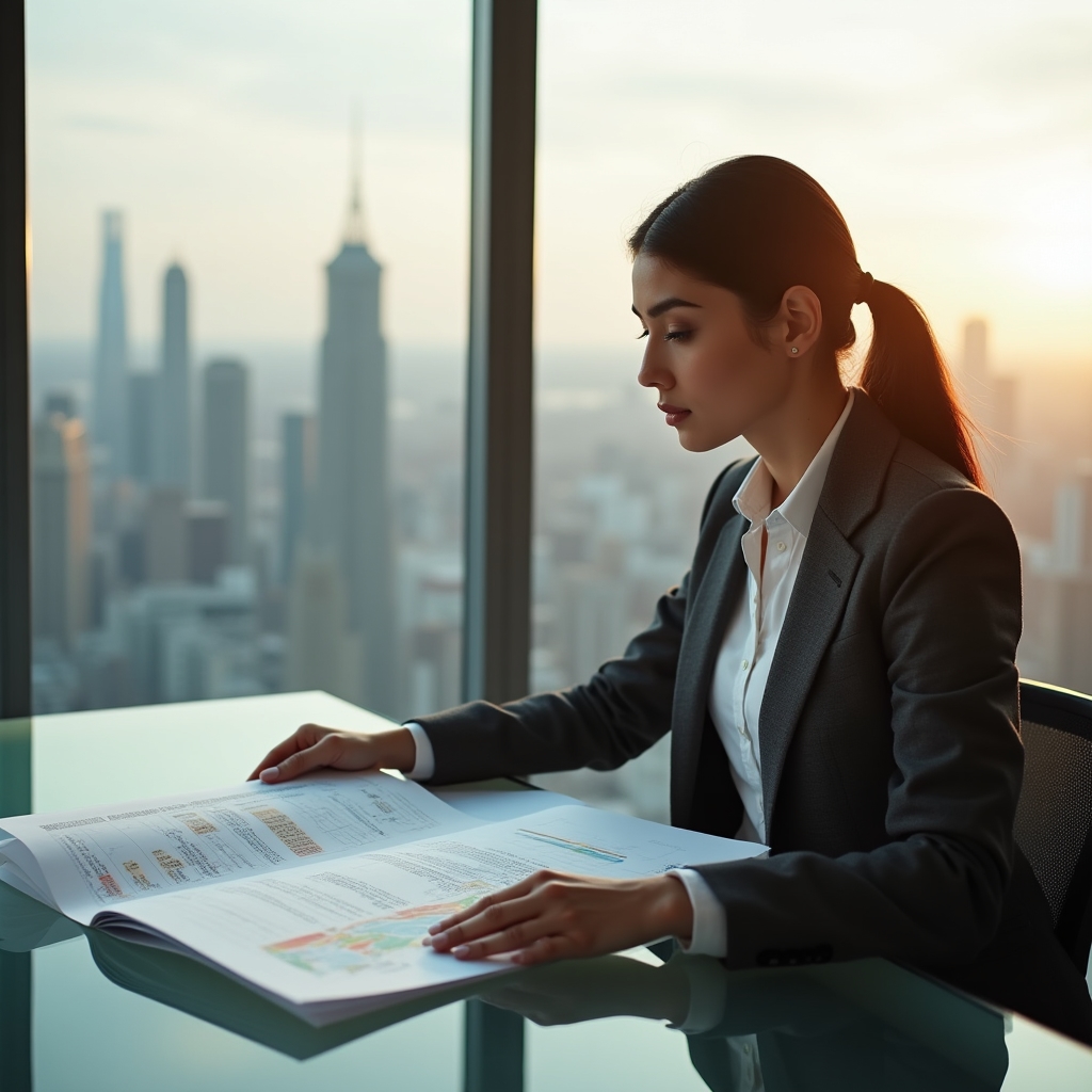 Сессия карьерного планирования — специалист анализирует профессиональный путь